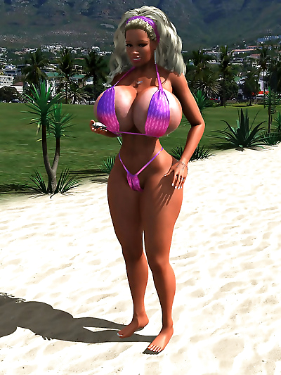 Blond D Babe in Bikini