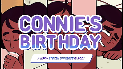 cartoonsaur Connies วันเกิด